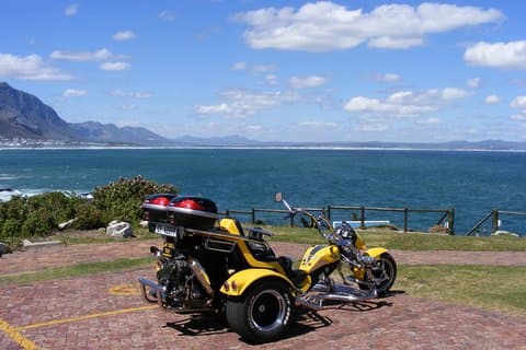 Hermanus och Whale Route Trike Tour från Kapstaden