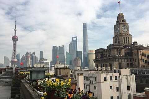Excursión de un día a la ciudad privada de Shanghái con almuerzo vegano