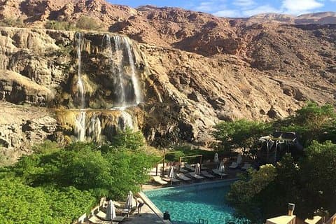 Privat One Night Ma'in Waterfalls and Hot Springs Tour fra Amman