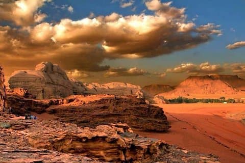 From Petra to Wadi Rum, then back to Amman or the airport.