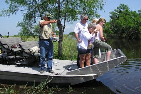 Airboat Sumpf und Destrehan Plantation Tour von New Orleans