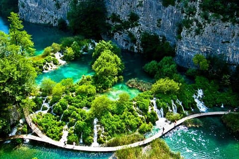 Excursion privée d'une journée complète au parc national des lacs de Plitvice