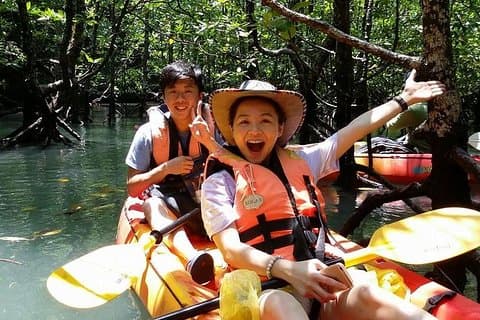 5 timers Kayaking Sharing Tour (med henting av hotellet)