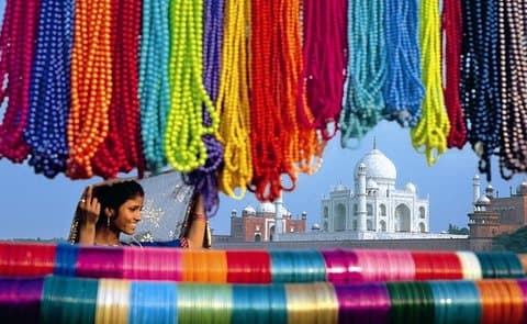 Selber Tag Agra Tour von Delhi