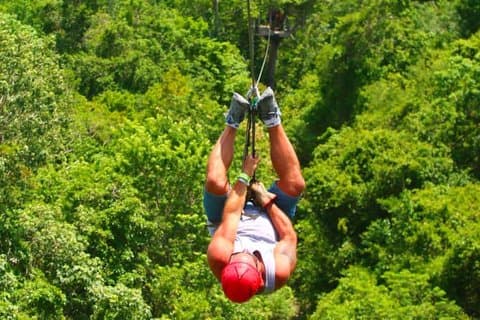 Zip Line e ATV Combo Tour