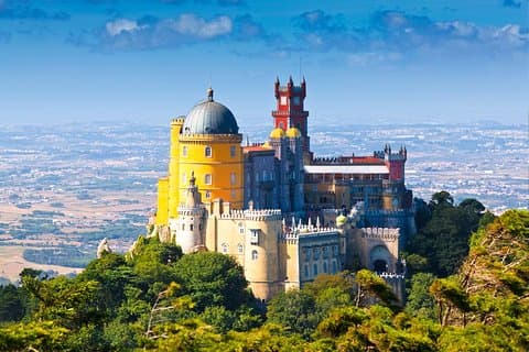Privat heldagstur med sightseeing till Sintra, Cascais och Estoril från Lissabon