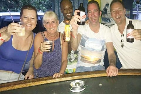 Privat nattklubbtur med transport fra Ocho Rios, Runaway Bay
