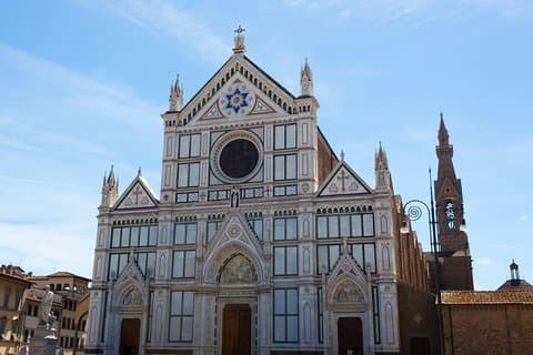 Privérondleiding Bezoek de Santa Croce-basiliek en de oude lederen school in Florence