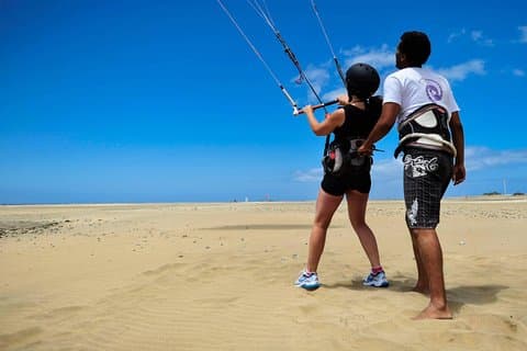 Kite Surf Beginners Land Course på Gran Canaria