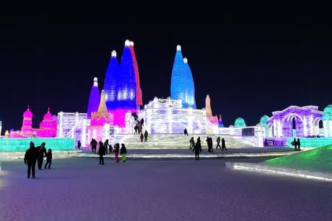 2-daagse groepsrondleiding door de stad met ijs- en sneeuwfestival Harbin