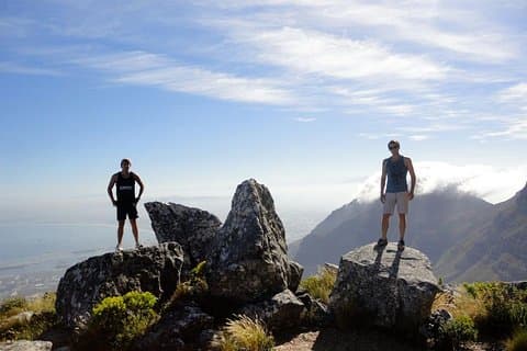 India Venster Route: wandelen in de Tafelberg vanuit Kaapstad