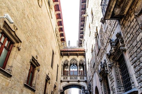 Gåtur i Barcelonas gotiske kvarter