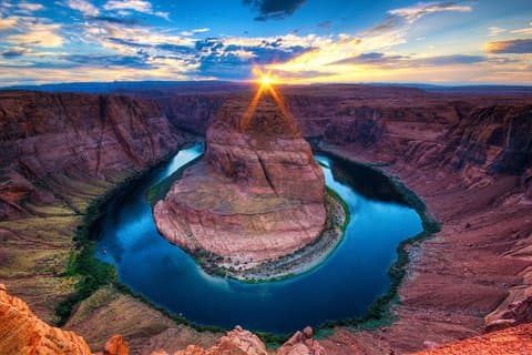 Antelope Slot Canyon och Horseshoe Bend Day Tour från Sedona