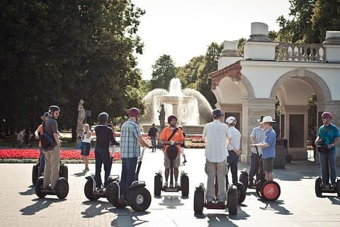 Tour in Segway Varsavia: tour completo - 3 ore di magia!