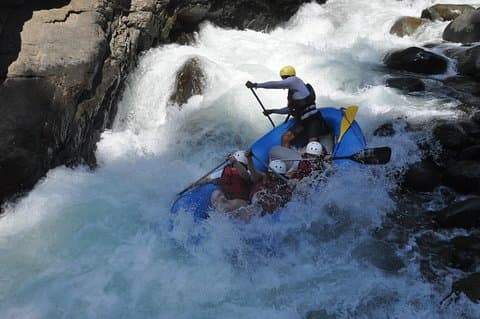 Rafting in acque bianche El Chorro da Manuel Antonio