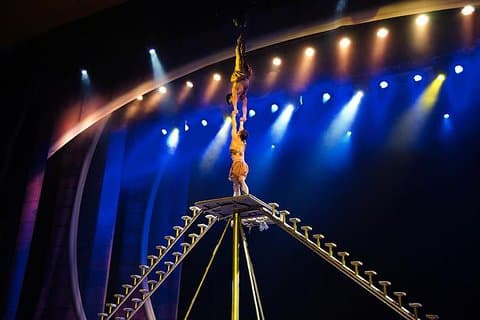 Espectáculo acrobático vespertino de Pekín en el teatro rojo + traslado privado