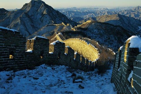 万里の長城建口からMut田Jへのオールインクルーシブのプライベートハイキング旅行