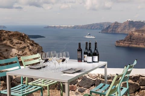 Privétour langs Santorini Wine Roads met proeverijen