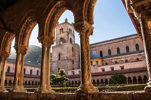 Palermo Catacombs och Monreale halvdagstur