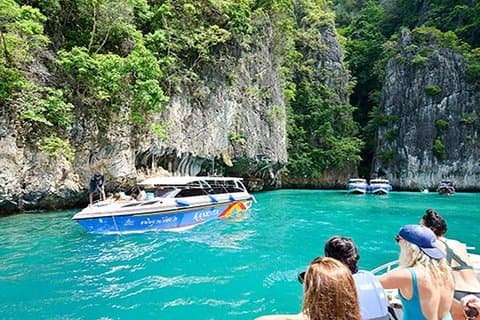 Phi Phi Island Speed Boat Premium tur med lunsj