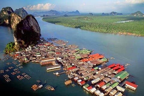 Privat båtfartyg till Phang Nga Bay, James Bond Island