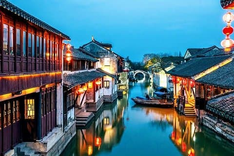 Excursion d'une journée privée à Suzhou et au village aquatique ZhouZhuang depuis Shanghai