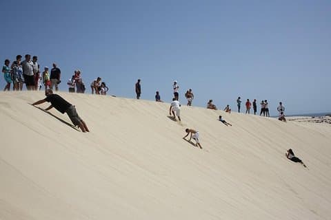 Tour di un'intera giornata alle dune di Fuerteventura da Lanzarote