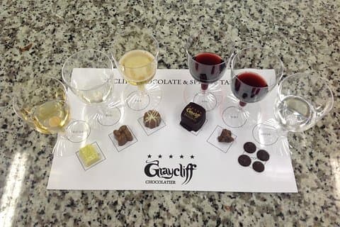 Graycliff Chocolatier Choklad och Sprit Smaka i Nassau