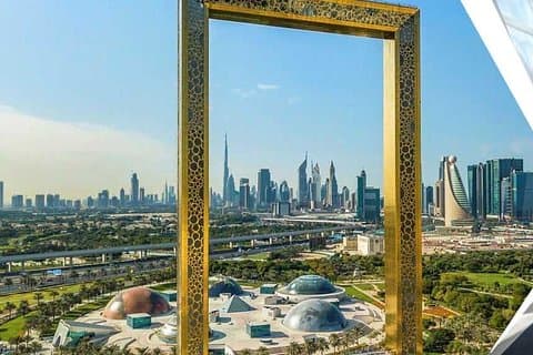Excursion d'une demi-journée à Dubaï avec billet Dubaï Frame