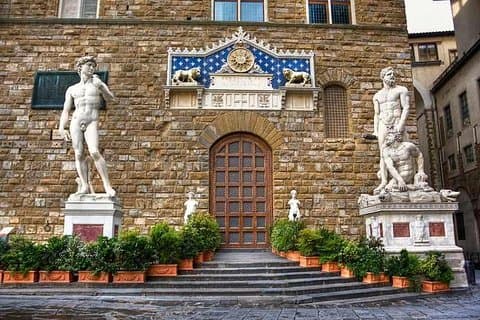 Palazzo Vecchio morgenguidet tur - lille gruppe