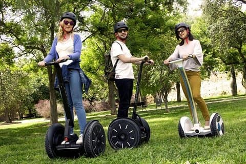 Valencia Segway Tour genom trädgårdar och natur