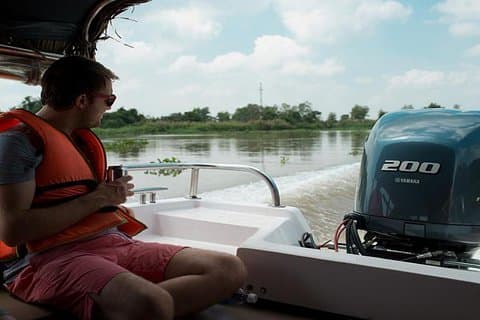 Buon giorno, esperienza Saigon in motoscafo