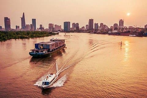 Ho Chi Minh & kanalen båttur