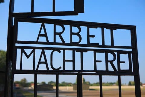 Concentratiekamp Sachsenhausen.