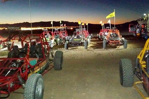 Extreme Dune Buggy Night Chase från Las Vegas