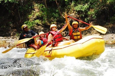 River Rafting klasse 3-4 fra Playa del Coco området