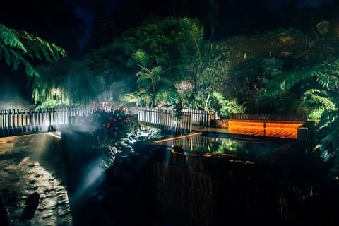 Furnas Avond Thermaal bad Kleine groepstour met diner