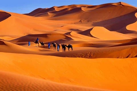 5 Días : Excursión al desierto del Sahara y al Monte Toubkal Trek Desde Marrakech