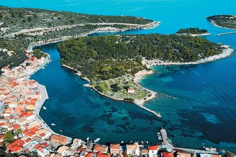 Viagem de barco a Parga e Paxos saindo de Corfu