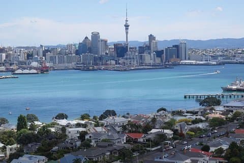 オークランド風光明媚な一日ツアー全日-8時間