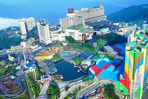 Johor Bahru naar Genting Highlands Hotels (van deur tot deur) Privé transfer