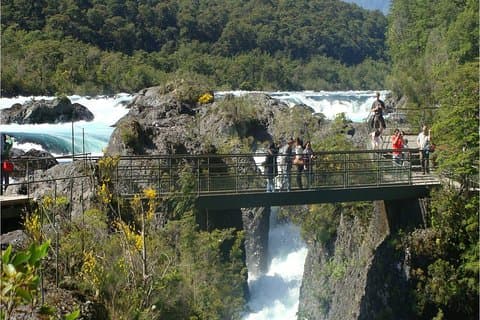 Ganztägige Tour zum Vulkan Osorno und den Petrohue Falls in kleiner Gruppe