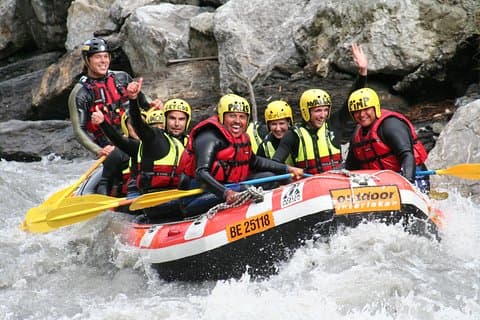 Rafting a Interlaken da Zurigo