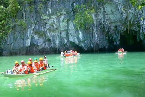 Underground River Tour från Puerto Princesa