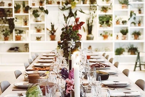 Nordic Dinner Cooking Class and dining
