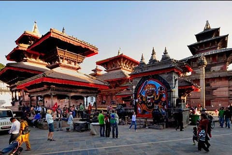 Kathmandu-rondleiding in 1 dag inclusief stad Bhaktapur (optionele bergvlucht)