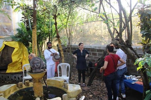 Promenade dans un village historique à Goa - Pasoi de Assagao