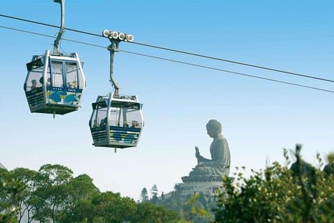 Billet coupe-file pour la cabine privée en cristal Ngong Ping 360