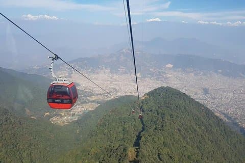 3-6 hours exciting day visit to Chandragiri Hill by cable car in Kathmandu
