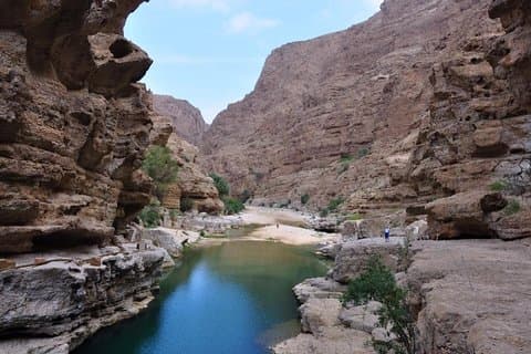 Wadi Sahtan (dagstur) 4WD Mandoos-Oman-brystet